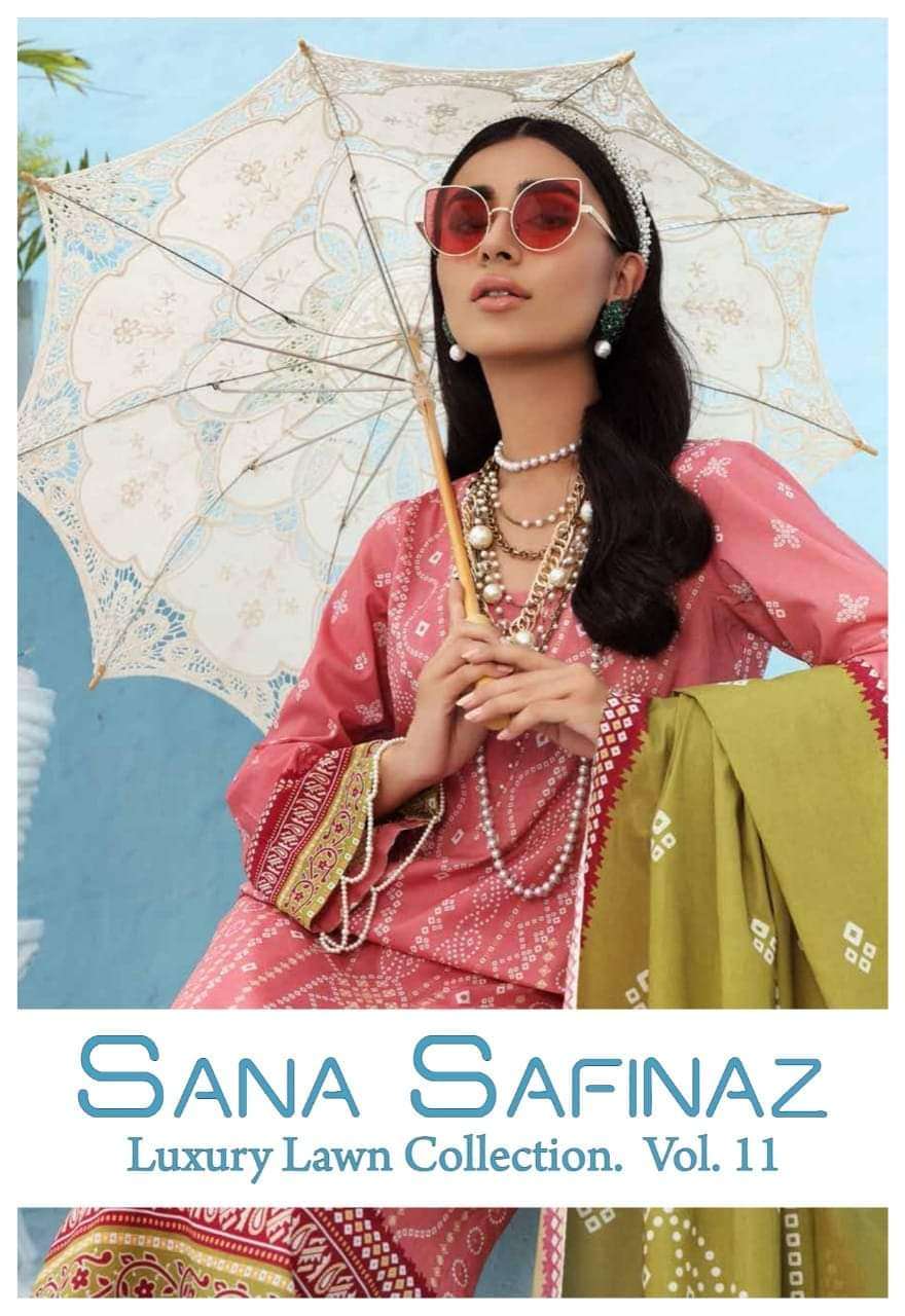 Sana Safinaz Luxury Lawn Vol 11 - Karachi Cotton